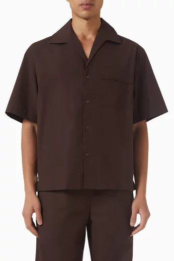 Pyjama Shirt in Cotton