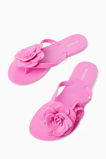 Harmonic Petals Flip Flops