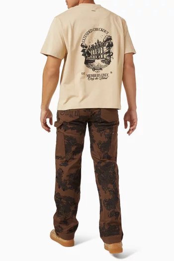 Extended Checkout T-shirt in Cotton