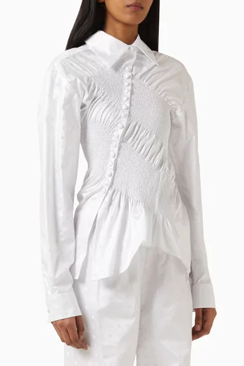 Twist Shirt in Cotton