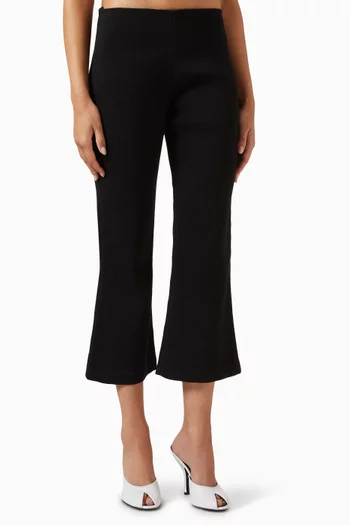 Flared Cropped Pants