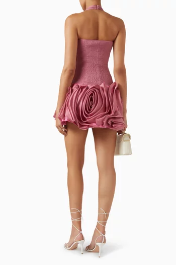 Mumbai Rose Mini Dress