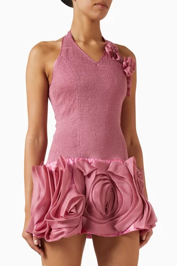 Mumbai Rose Mini Dress
