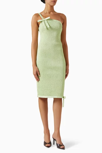 Gift Bow Midi Dress
