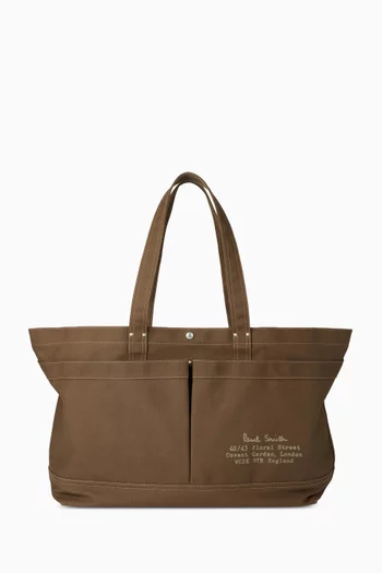 Large Tote Bag in TekWax® Cotton