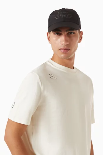 Floral Street Cap in Nylon