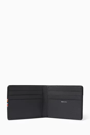 Compact Bifold Wallet in Leather