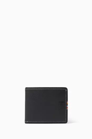 Compact Bifold Wallet in Leather