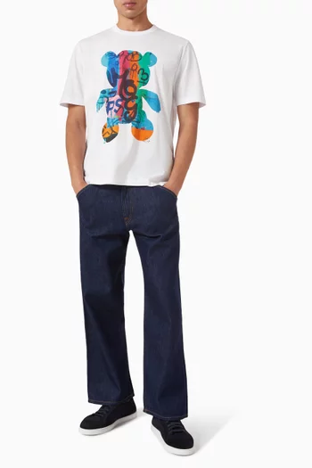 Teddy Graphic-print T-shirt in Cotton