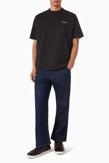 Oversized Logo T-shirt in Cotton