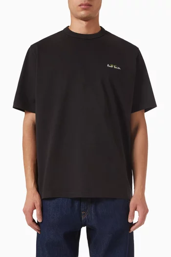Oversized Logo T-shirt in Cotton