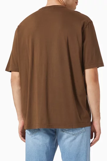 Oversized Logo T-shirt in Cotton