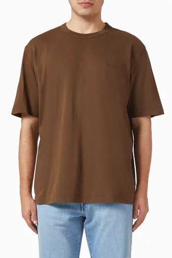 Oversized Logo T-shirt in Cotton