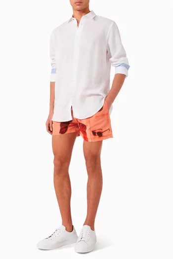 Sun-bleached Swim Shorts