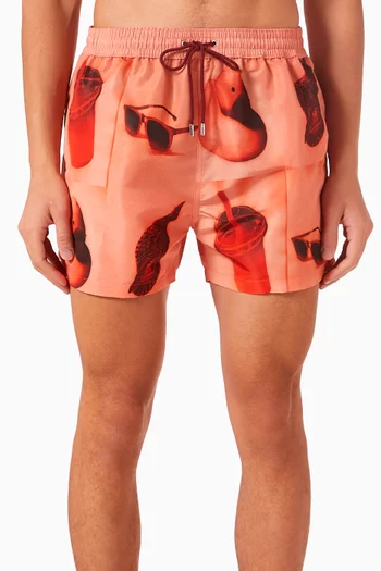 Sun-bleached Swim Shorts