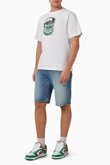 ABC Camo Pant Can T-shirt in Cotton