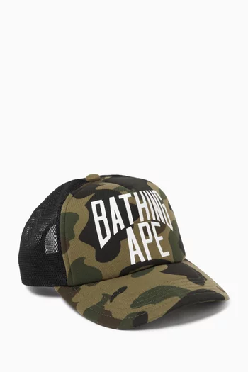 1st Camo NYC Logo Mesh Cap
