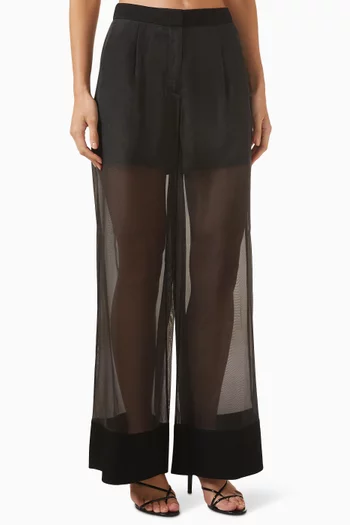 Pants in Organza