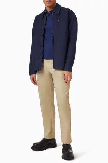 Zip Jacket in Linen