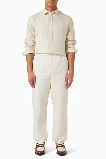 Relaxed-fit Pants in Linen