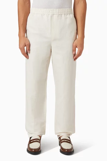 Relaxed-fit Pants in Linen