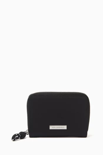 Ikon Zip Wallet in Nylon