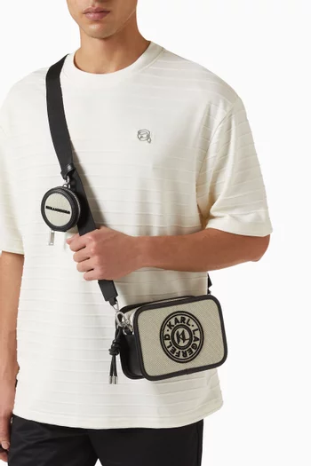 K/Nautical Crossbody Bag in Canvas