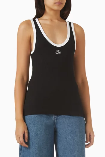 Autograph Logo Tank Top