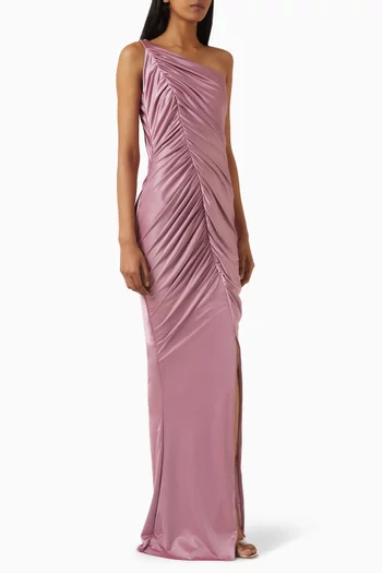 Vestige Draped Gown in Jersey