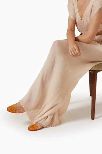 Iro Ombre Jelly Ballet Flats in PVC