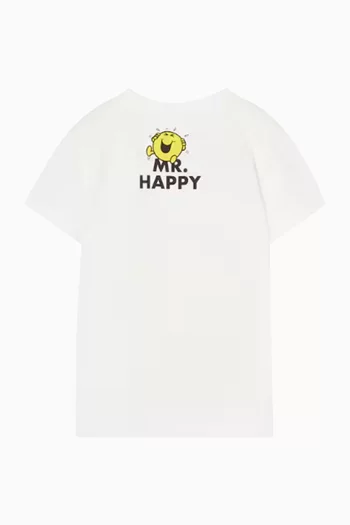 Mr. Happy Logo T-shirt