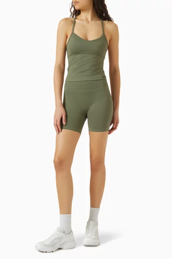 Form Classic Seamless Cross Back Tank Top
