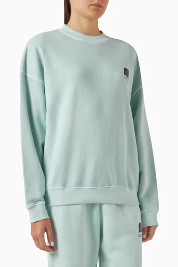 Washed Graphic Oversized Sweatshirt