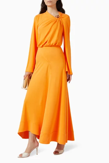 Arbury Maxi Dress in Stretch-knit Jersey