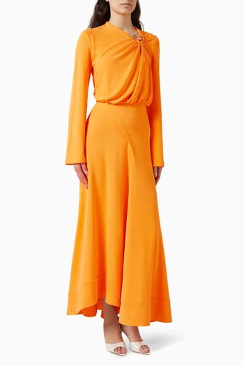 Arbury Maxi Dress in Stretch-knit Jersey