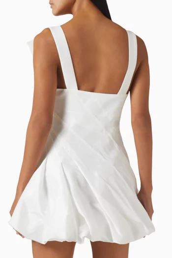 Falldon Mini Dress in Dupion