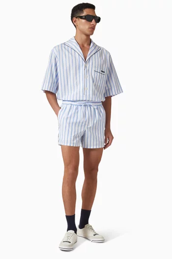 Striped Shirt in Poplin