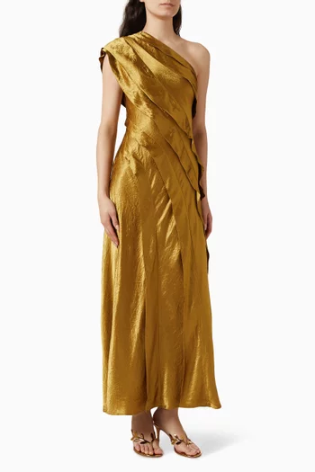Blenfleet Maxi Dress in Satin