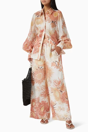 Adina Floral-print Pants