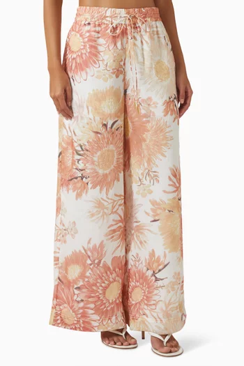 Adina Floral-print Pants