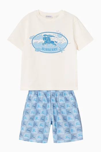 Cedar Graphic-print T-shirt in Cotton
