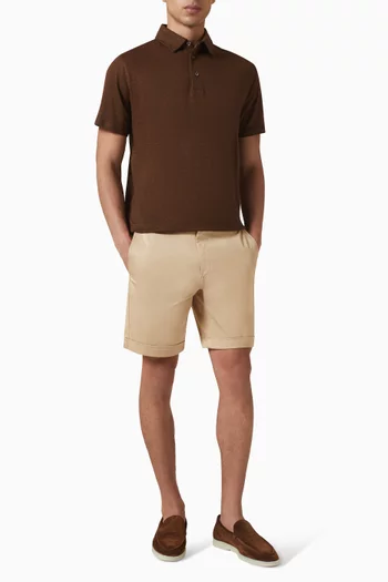 Polo Shirt in Linen