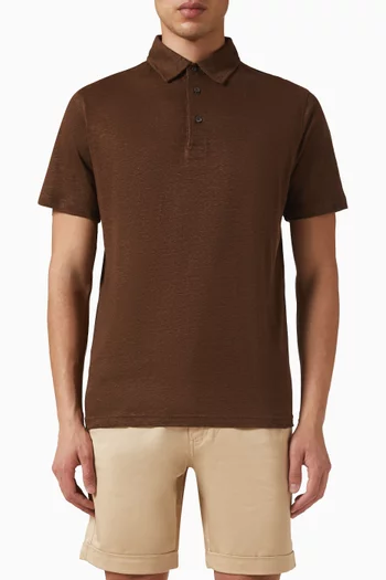Polo Shirt in Linen