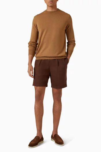 Seaside Shorts in Linen