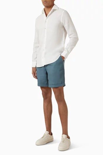 Seaside Shorts in Linen