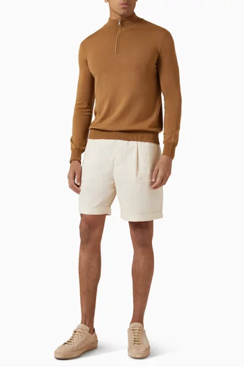 Half-zip Sweater in Cashwool®