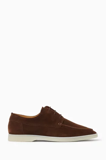 Boat Loafers in Suede