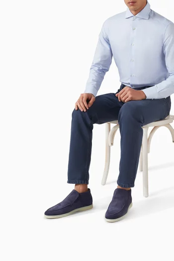 City Loafers in Softey® Suede