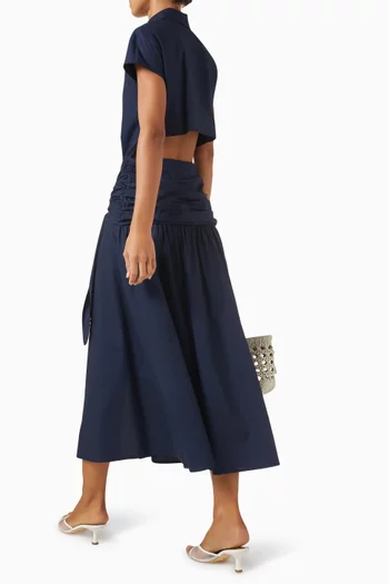 Fay Midi Dress in Cotton