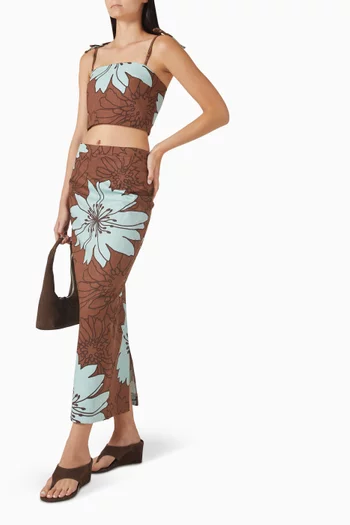Solene Co-ord Set in Cotton & Linen